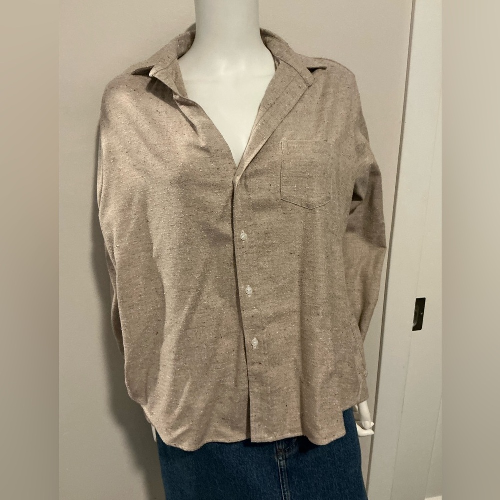Frank & Eileen Speckled Button Up - NEW!